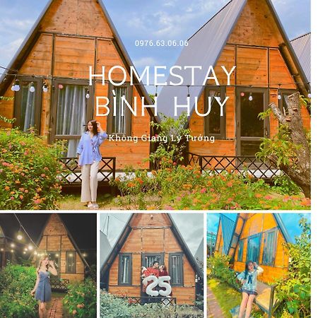 Bugalow Binh Huy Homestay Moc Chau Eksteriør bilde