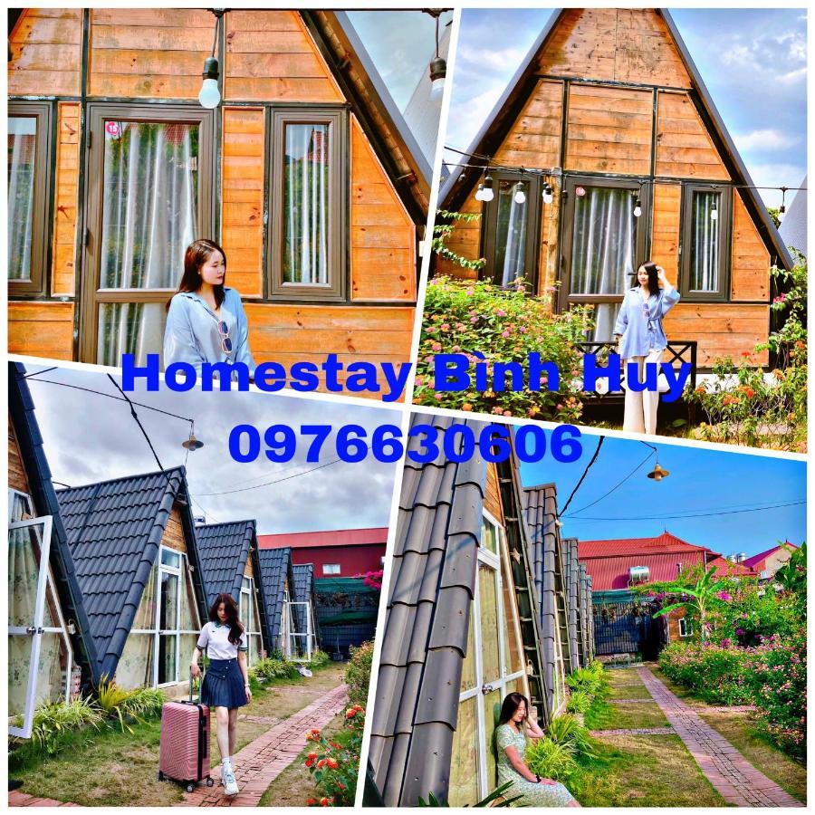 Bugalow Binh Huy Homestay Moc Chau Eksteriør bilde