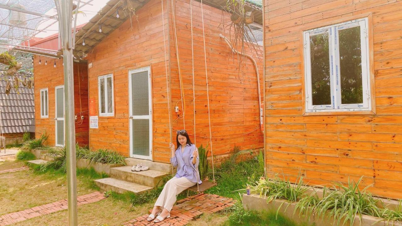 Bugalow Binh Huy Homestay Moc Chau Eksteriør bilde
