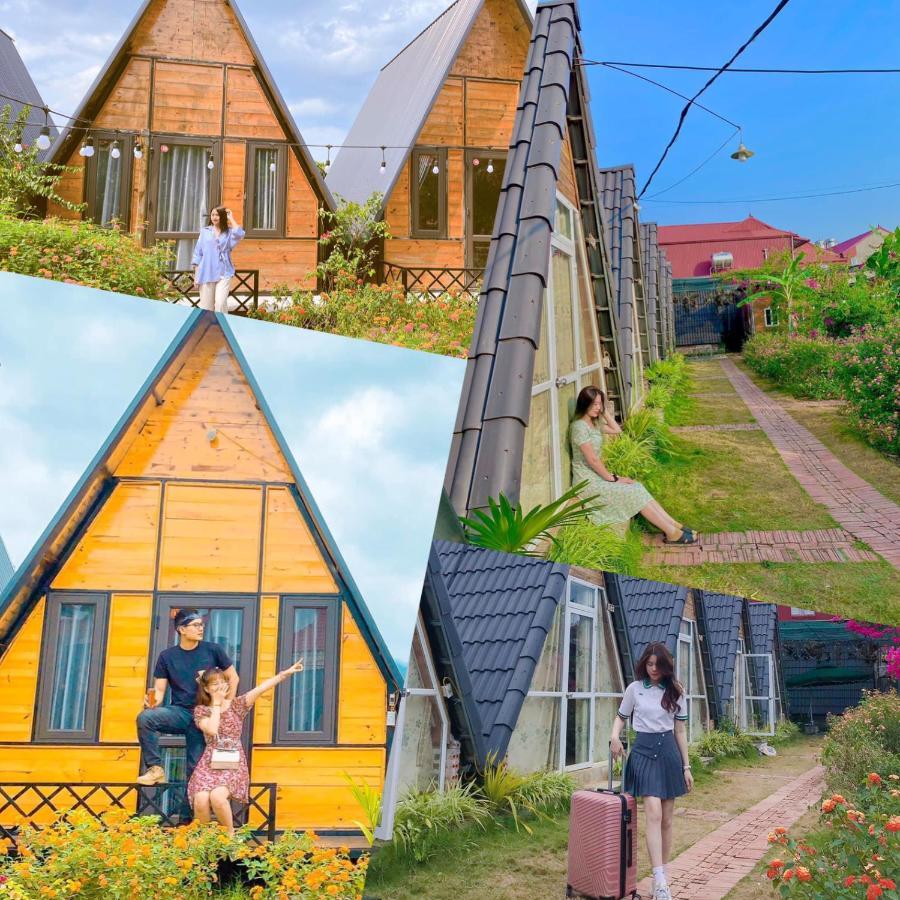 Bugalow Binh Huy Homestay Moc Chau Eksteriør bilde